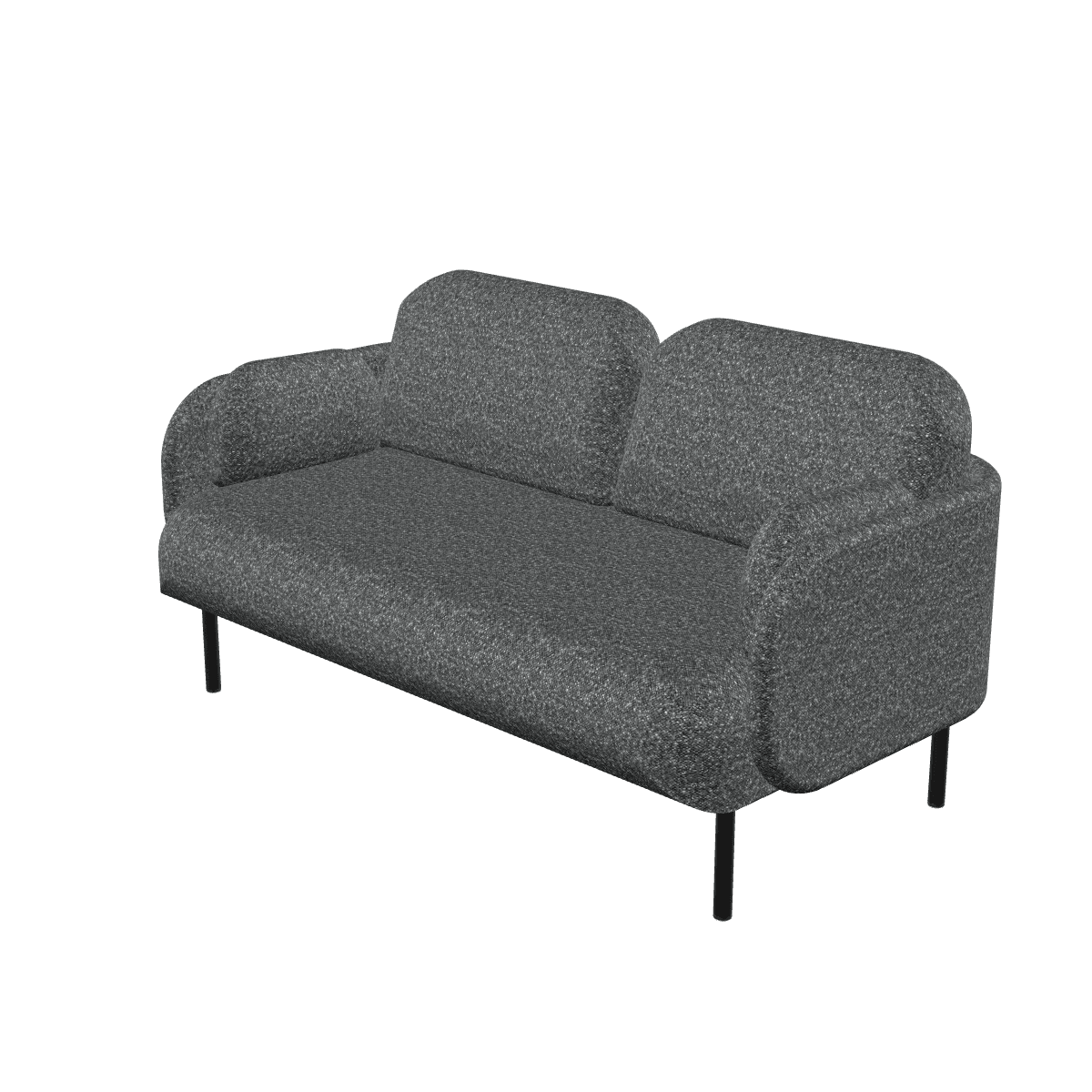 2-vietīgs dīvāns 155 Grey melange