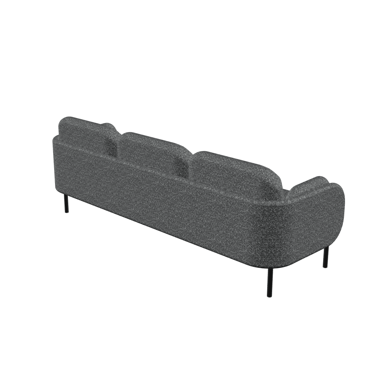 3-vietīgs dīvāns 225 Grey melange